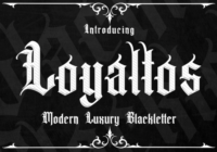 Loyaltos Font Font - Featured Image
