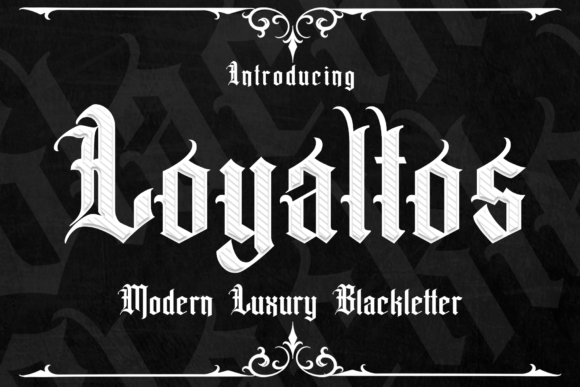 Loyaltos Font Font - Featured Image