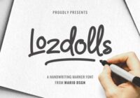Lozdolls Font - Featured Image