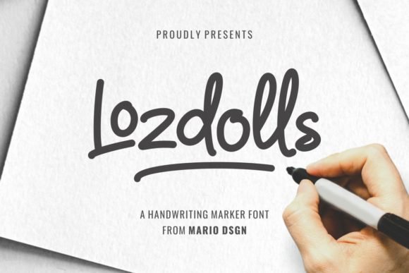 Lozdolls Font - Featured Image