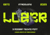 Lozer Font - Featured Image