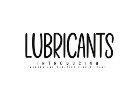 Lubricants Font - Featured Image