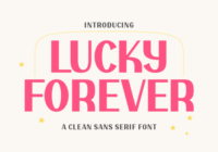 Lucky Forever Font - Featured Image