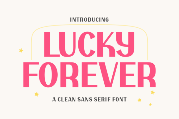 Lucky Forever Font - Featured Image