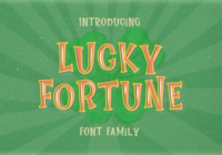 Lucky Fortune Family Font - Featured Image