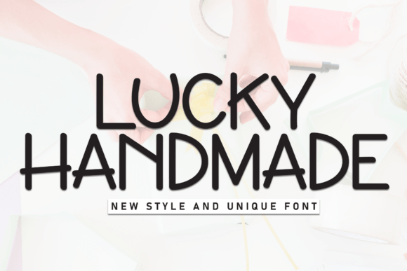 Lucky Handmade Font - Featured Image