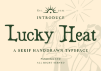 Lucky Heat Font - Featured Image