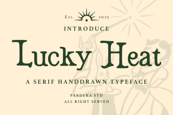 Lucky Heat Font - Featured Image