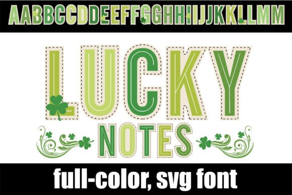 Lucky Notes Font - Featured Image