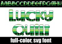 Lucky Quilt Font - Featured Image
