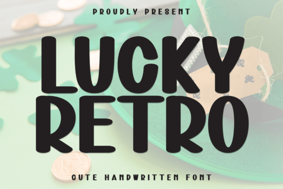 Lucky Retro Font - Featured Image