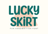 Lucky Skirt Font - Featured Image