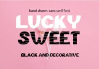 Lucky Sweet Font - Featured Image
