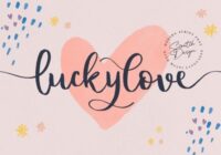 Luckylove Font - Featured Image