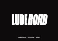 Luderoad Font - Featured Image