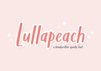 Lullapeach Font - Featured Image