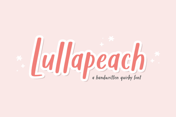 Lullapeach Font - Featured Image