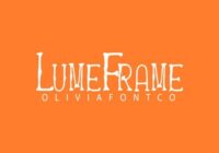 Lumeframe Font - Featured Image