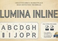 Lumina Inline Font - Featured Image