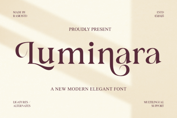 Luminara Font - Featured Image