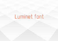 Luminet Font - Featured Image