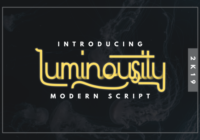 Luminousity Font - Featured Image