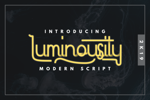 Luminousity Font - Featured Image