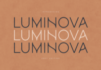 Luminova Font - Featured Image