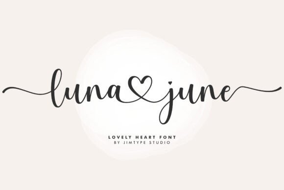 Luna June Font - Featured Image