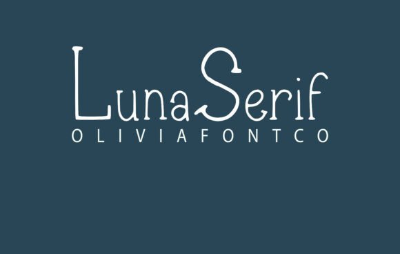 Lunaserif Font - Featured Image