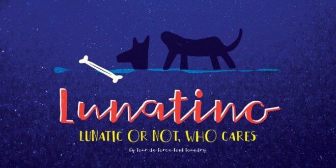 Lunatino Font - Featured Image