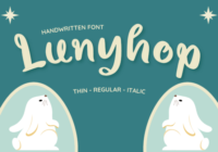 Lunyhop Font - Featured Image