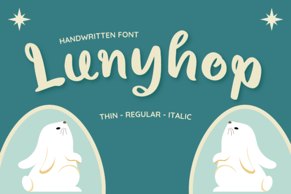 Lunyhop Font - Featured Image