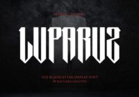Luparuz Font - Featured Image