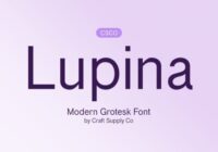 Lupina Font - Featured Image