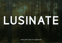 Lusinate Font - Featured Image