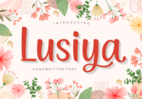 Lusiya Font - Featured Image