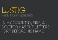 Lustig Font - Featured Image