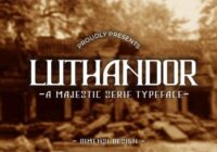 Luthandor Font - Featured Image