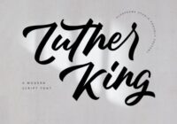 Luther King Font - Featured Image