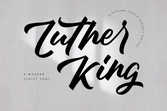 Luther King Font - Featured Image
