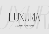 Luxuria Font - Featured Image