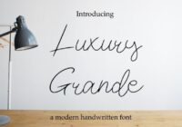 Luxury Grande Font - Featured Image