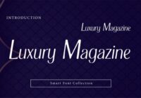Luxury Magazine Font - Featured Image
