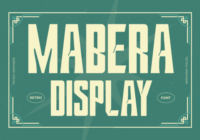 Mabera Font - Featured Image