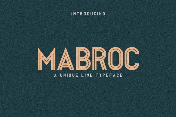 Mabroc Font - Featured Image