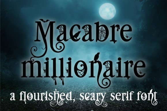 Macabre Millionaire Font - Featured Image