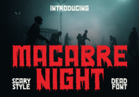Macabre Night Font - Featured Image