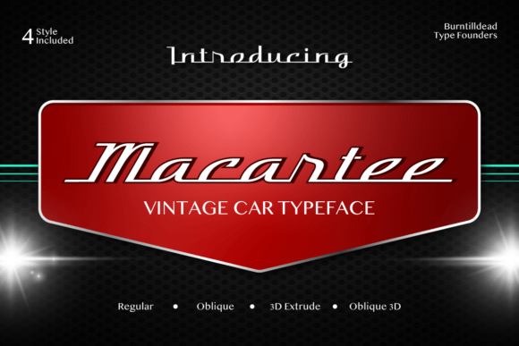 Macartee Font - Featured Image