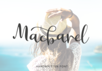 Macbarel Font - Featured Image